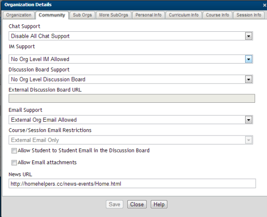 what-does-organization-mean-in-coursemill